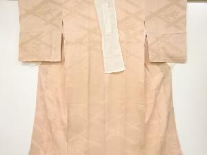 アンティーク　紋錦紗竹笹模様織出し長襦袢